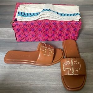 Tory Burch sandals only wore once.